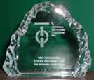Photo of award