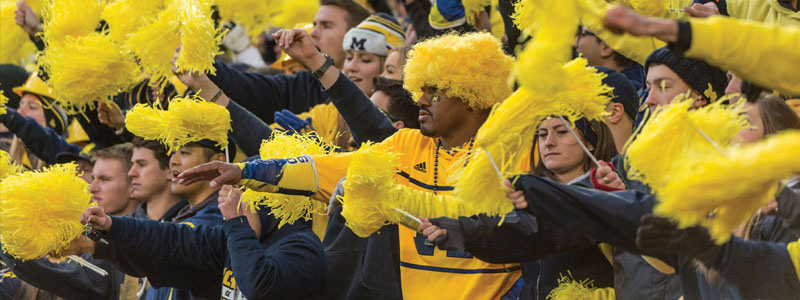 Michigan offers an experience full of school spirit and lasting connections