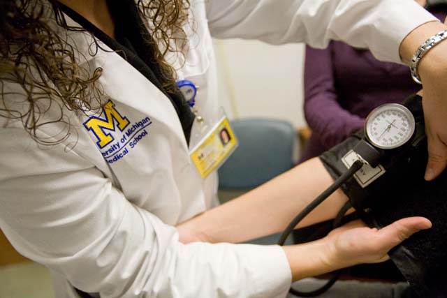 blood pressure screening