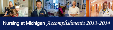 Nursing at Michigan Accomplishments 2013-2014