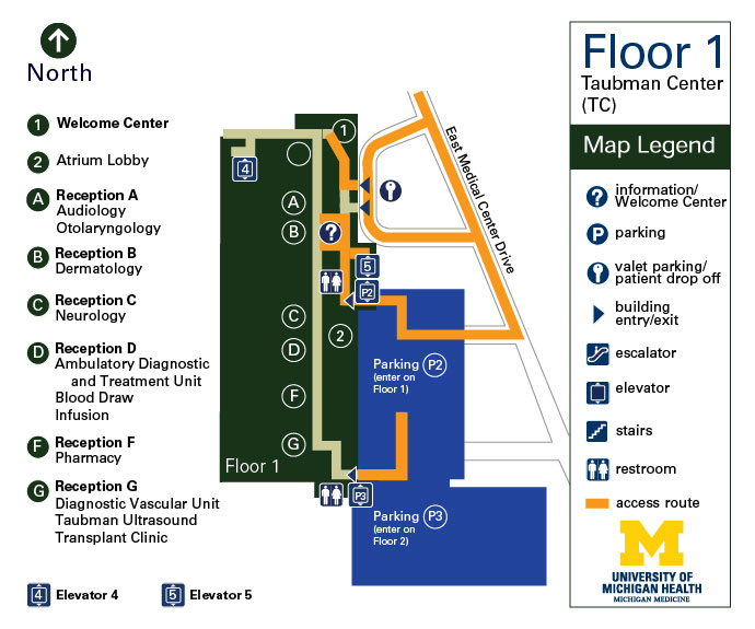 Taubman Health Center - Floor 1