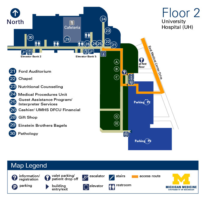 University Hospital - Floor 2