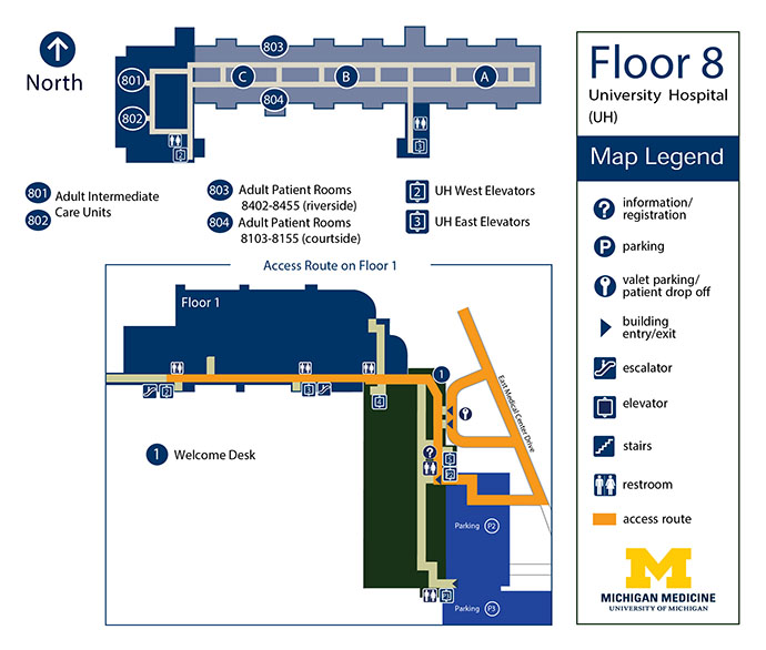 University Hospital - Floor 8